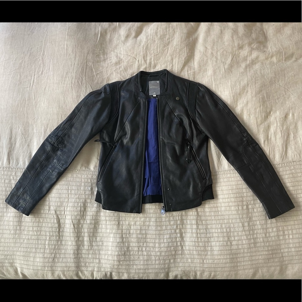 G-Star Women Leather Jacket